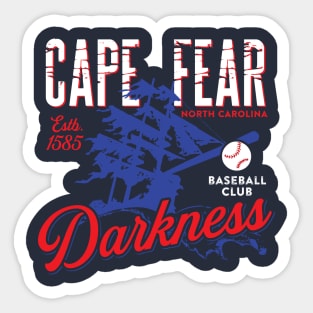 Cape Fear Darkness Sticker